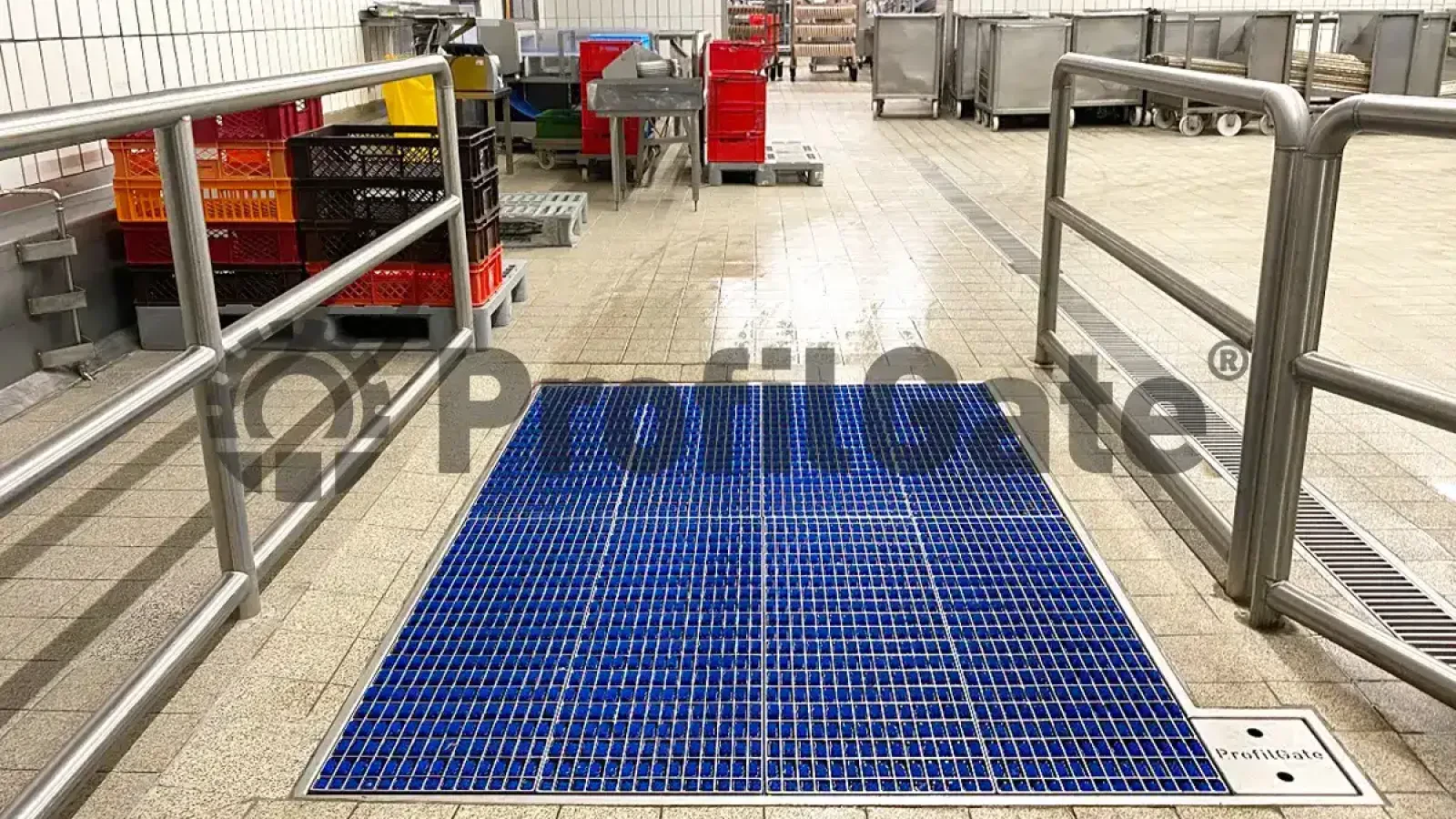 Guided passage for personnel