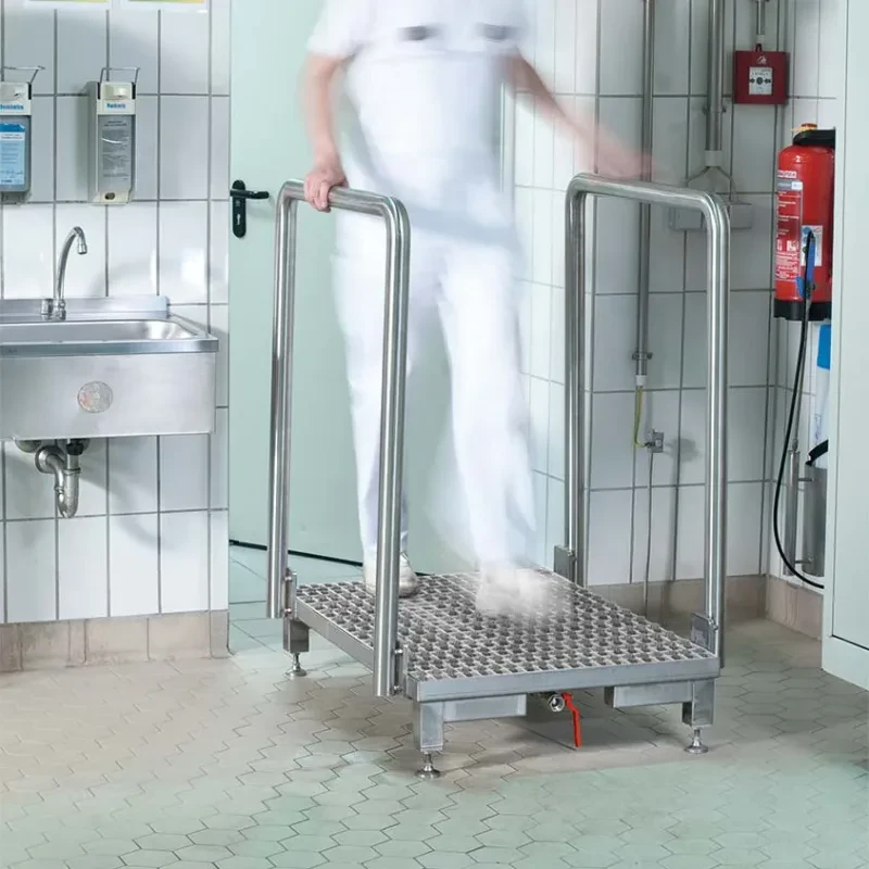 StepGate I - stație mecanică de curățare umedă tălpi