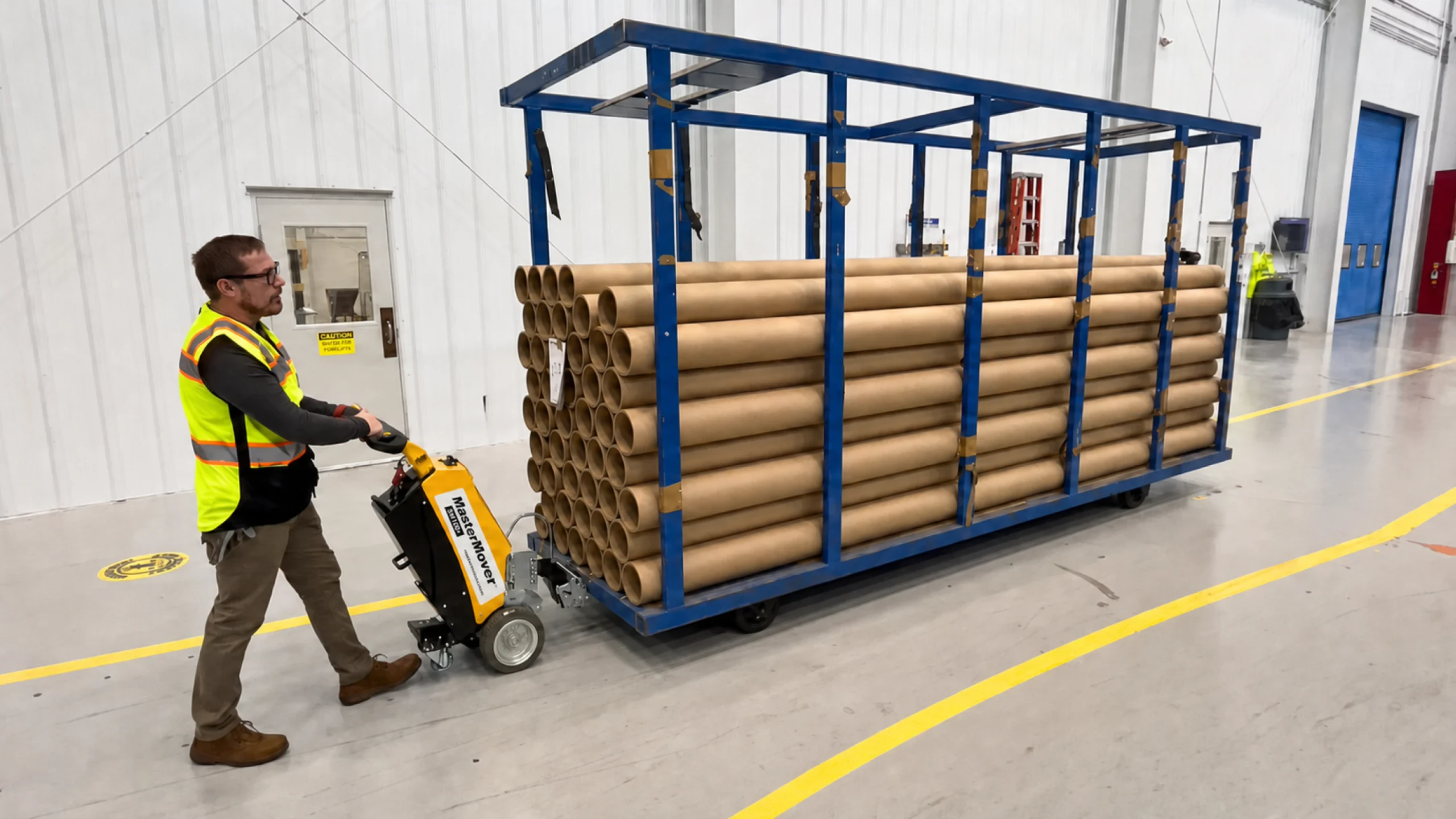 heavy carts in plastics manufacturing