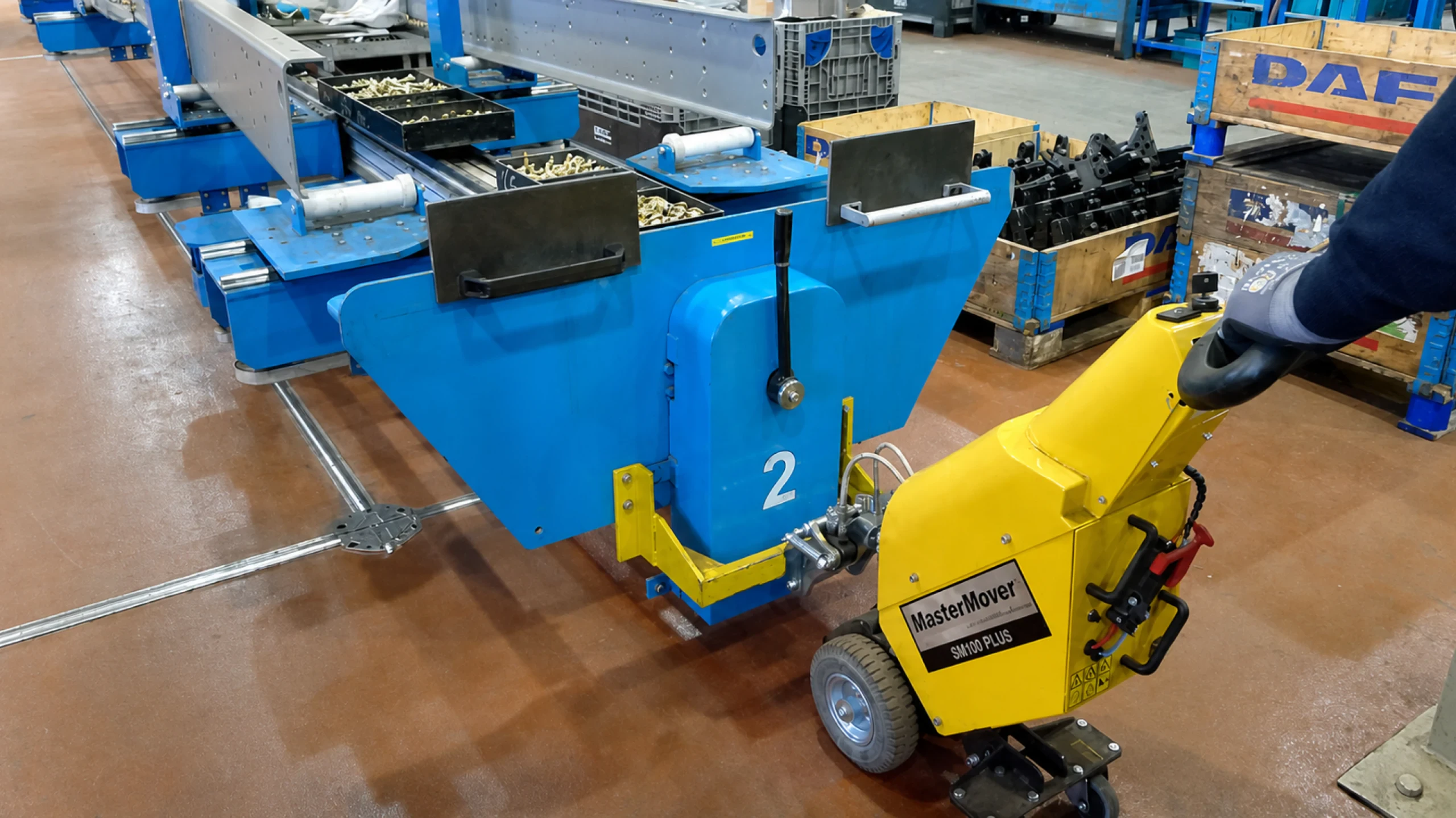 wheeled production equipment