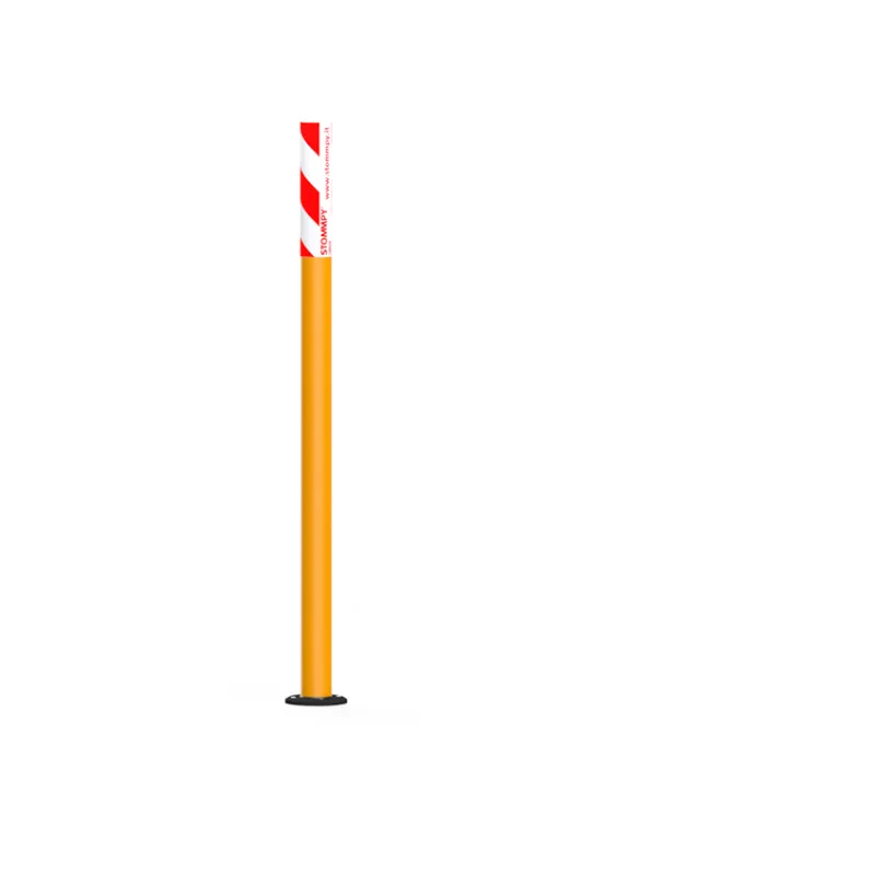 High-visibility protection bollard Ø70