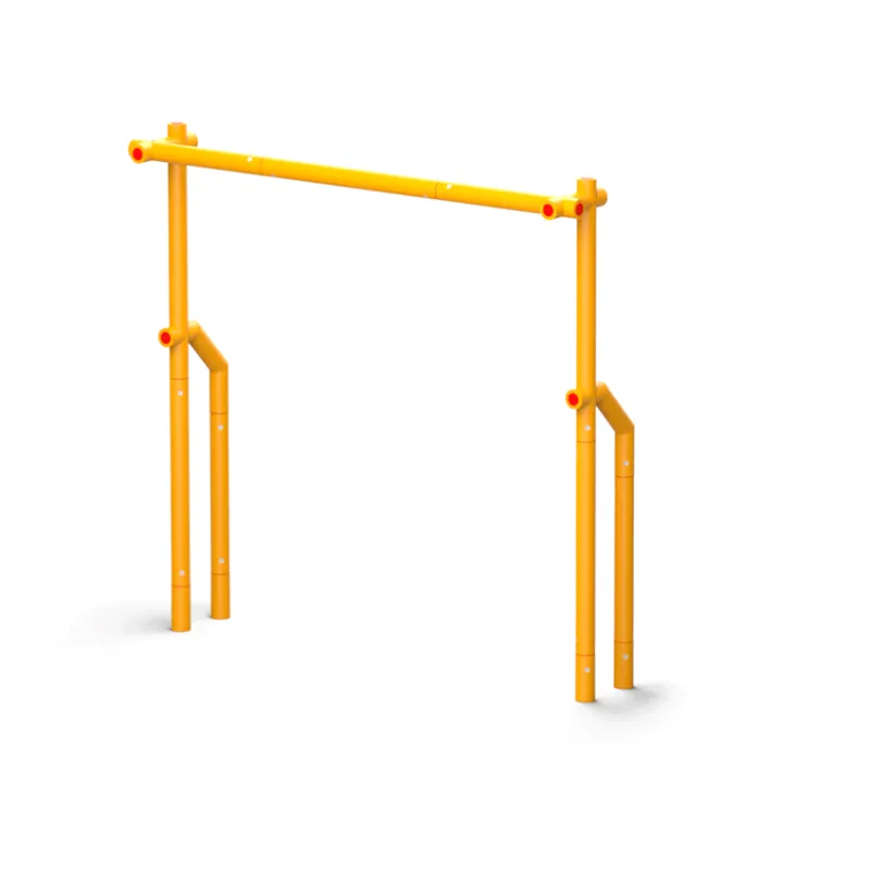Floor-anchored height restrictor