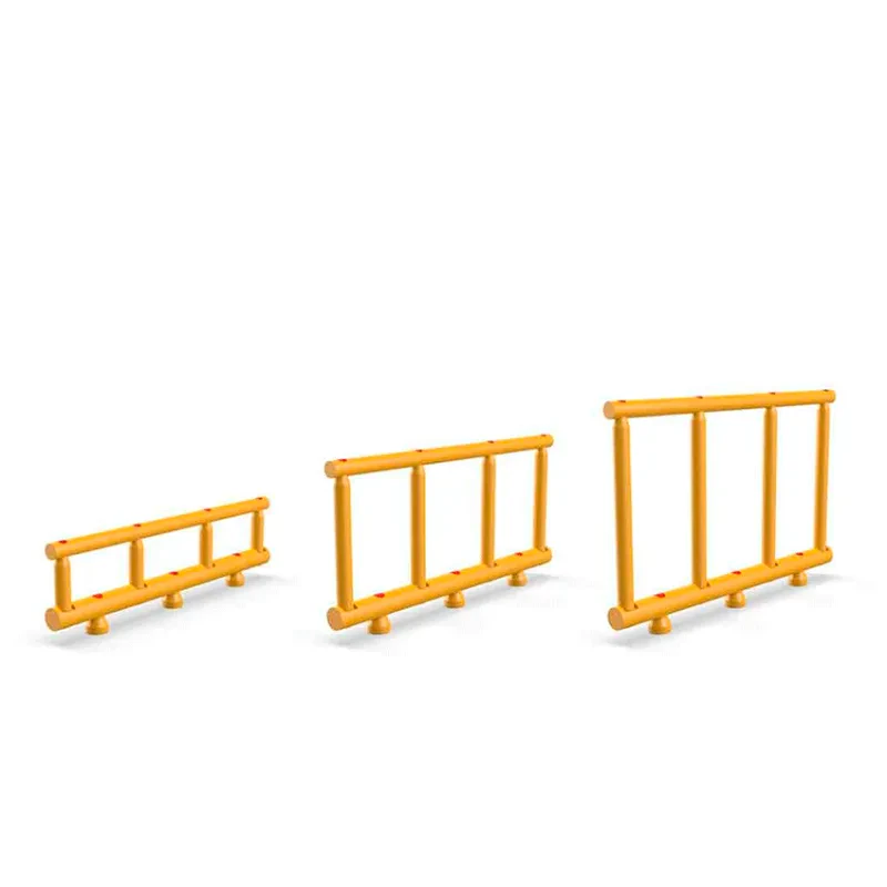 Double impact safety barrier Ø100/70