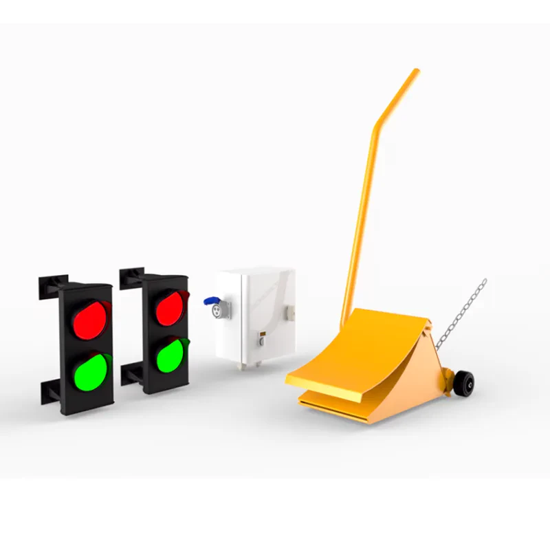 Wireless wheel restraint system