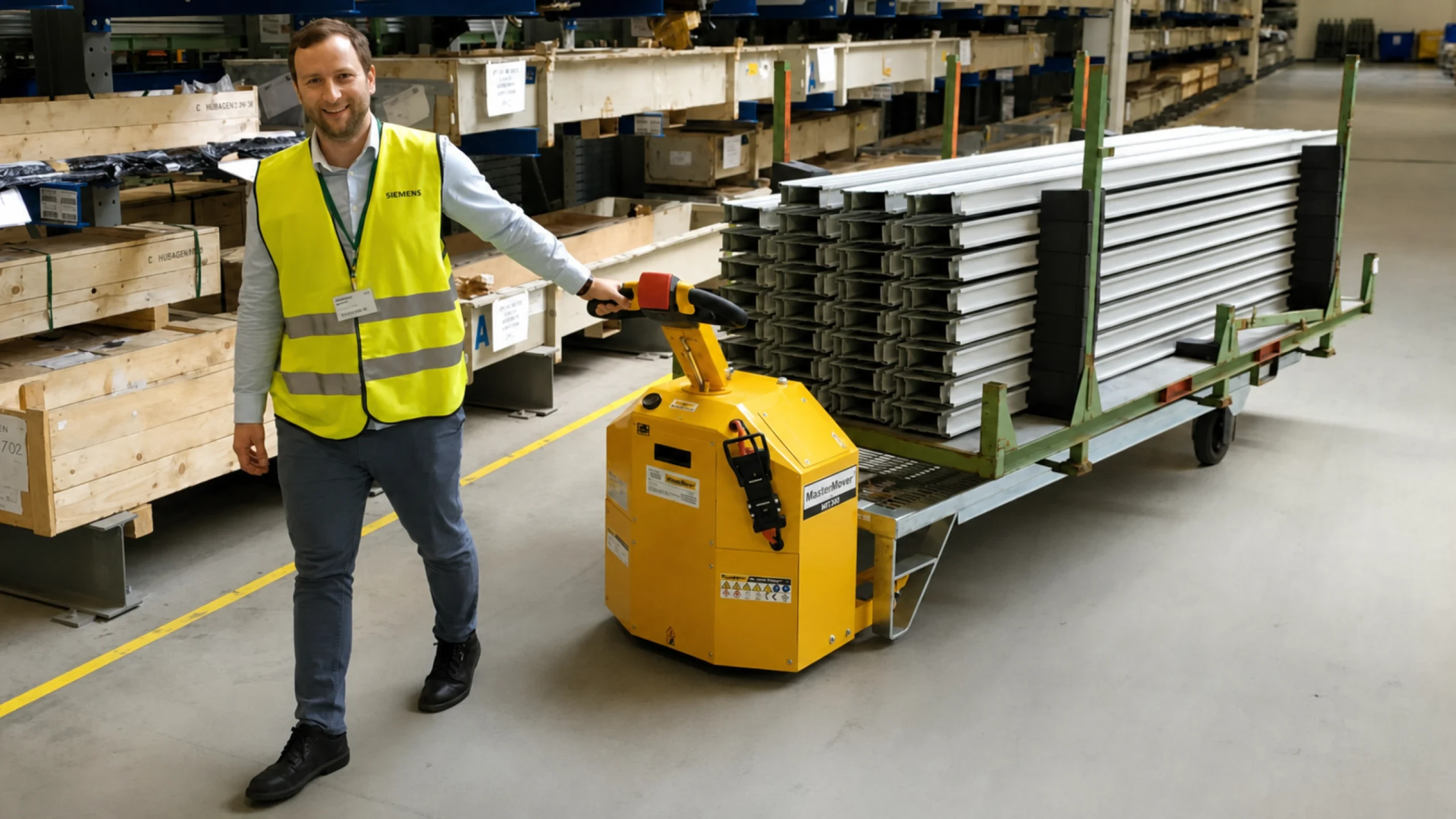 wheeled loads in manufacturing