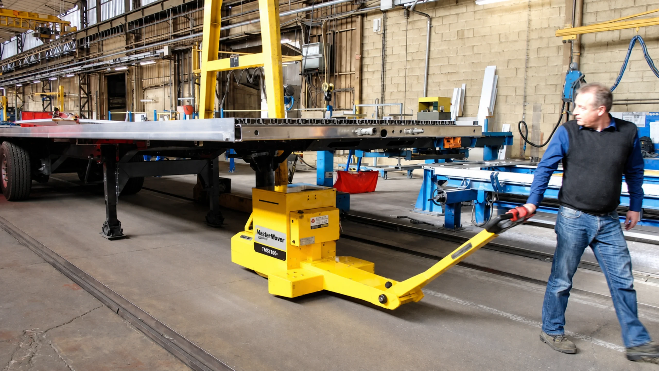 trailers with controlled coupling