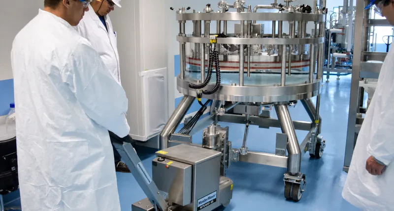 Stainless tug systems for hygienic environments